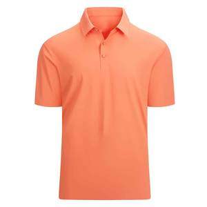 Ropa deportiva nueva camiseta Polo impresa personalizada para hombres de manga corta de secado rápido al por mayor precio barato Polo para hombres - Product Image 1