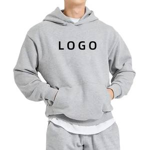 Logo personnalisé lourd 100% coton zip up sweat à capuche 500gsm surdimensionné épais goutte épaule boxy recadrée zip up sweat à capuche hommes. - Product Image 2