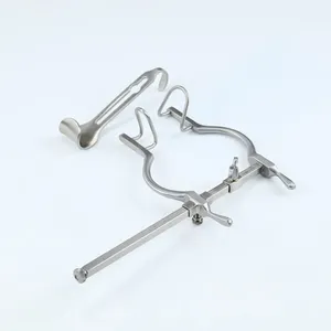Retractor Balfour Autoajustable de 10 Pulgadas para Cirugía Veterinaria en Hospitales de Animales - Product Image 4
