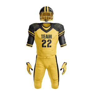 Wholesale <b>cheap</b> price uniform Breathable Short Jersey <b>Football</b> Uniforms Plus Size Sublimation 100% Polyester American <b>Football</b> - Product Image 3