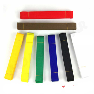 Venta caliente cinturón de Karate hecho a medida con logotipo personalizado equipo de entrenamiento de precio barato de fabricantes - Product Image 5