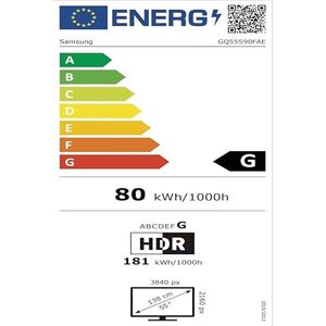 55-Inch 4K UHD Smart OLED TV with Dynamic Range Display Processor Upscaler Audio Technology Gaming Compatibility - Product Image 1