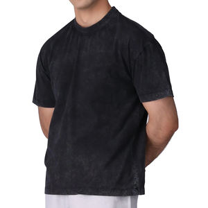 เสื้อยืดวินเทจแบบกรดซักได้ขนาดพิเศษทำจากวัสดุคุณภาพดี - Product Image 4