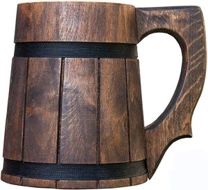 New Design Wooden Drinkware <b>Mug</b> <b>for</b> Water <b>Tea</b> <b>Mug</b> with Handle Custom logo Wooden <b>Mug</b> Wholesale Manufacture - Product Image 4