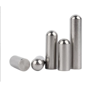 Goupille cylindrique en acier inoxydable 304, goupille de positionnement, axe à tête ronde, solide - Product Image 1