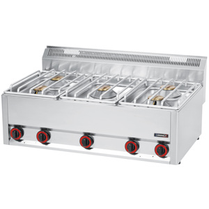 Cuisinière à gaz L 99 Top 5 brûleurs pour cuisines domestiques - Product Image 1