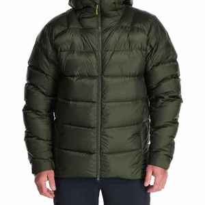 Veste d'extérieur matelassée chaude coupe-vent à capuche pour homme - Product Image 6