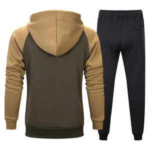 Ensemble de survêtement décontracté pour homme en coton, design personnalisé, tendance, sweat-shirt et pantalon de survêtement tricotés, écologiques, Bangladesh - Product Image 2