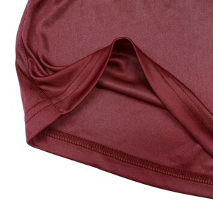 Shorts de boxe décontractés pour hommes en toile 100 % coton, écologiques, confortables, légers, à motif uni, coupe haute, sur mesure, vente en gros - Product Image 5