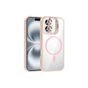 Étui en silicone de luxe TCMK série Etro pour MagSafe pour iPhone 14 Plus 13 Pro Max Plus avec béquille et protection d'objectif d'appareil photo - Product Image 1