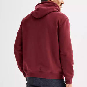 2025 Hoodie Manufacturers Wholesale Heavy Coton 60% Cotton 40% Polyester 400 Gsm With Printing Logo Cotton Blank Hoodie For Men - Product Image 3