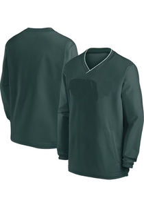 High Quality Embroidery V-Neck Pullover Golf Windbreaker Stand Collar Water Resistant Plus Size <b>Summer</b> Outdoor Windproof <b>Jacket</b> - Product Image 2