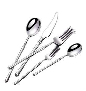 Cuillère à dîner en bois plaqué or rose, écologique, pour restaurant, fête, mariage, cuisine, hôtel, soupe, couverts, cadeaux - Product Image 6