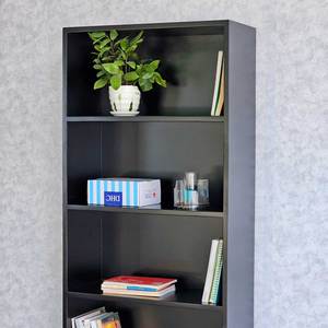 Étagère à 6 niveaux en bois de caoutchouc 60x25x180cm KS68239, organisateur de bureau polyvalent - Product Image 4
