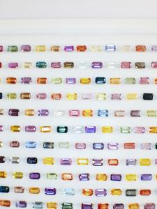 Saphirs naturels multicolores, taille mixte, pierres précieuses chauffées, qualité AAA avec lustre AAA, pièces très belles et parfaites pour la fabrication de bijoux - Product Image 2