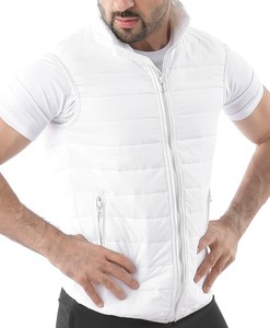 Chaleco de lana de algodón de invierno transpirable para hombre de alta calidad 2025, chaquetas informales cálidas sin mangas, ropa exterior con servicio OEM - Product Image 1