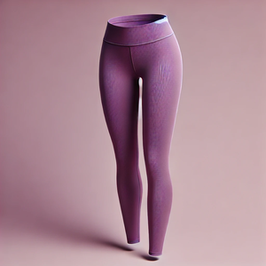 Wholesale Custom Logo Breathable High-Waisted Yoga <b>Leggings</b> for Women-Spandex/Nylon Quick Dry Eco-Friendly - Product Image 2