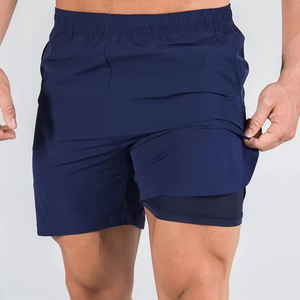 Venta al por mayor de los hombres de entrenamiento transpirable pantalones cortos de mezclilla desgastados desgaste del gimnasio para CrossFit Crossfit Shorts - Product Image 3