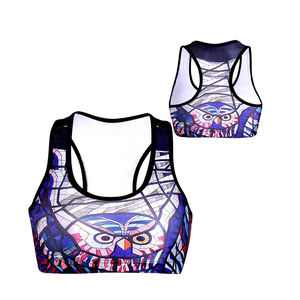 Ropa activa Sujetador deportivo sin costuras para mujer Soporte de alto impacto yoga gimnasio fitness entrenamiento acolchado transpirable ropa activa ropa de entrenamiento - Product Image 4