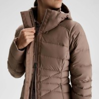 Veste parka pour femme en coton/nylon de haute qualité, imperméable, avec capuche amovible, réversible, séchage rapide, respirante, service OEM Pakistan