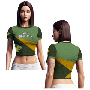 T-shirts courts pour femmes de haute qualité, légers, fabriqués au Pakistan - Product Image 4