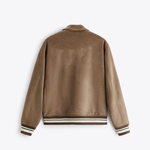 Chaqueta Universitaria de Invierno para Hombre a Precio Razonable, Cálida, Cómoda, con Cuello Alto y Logotipo Frontal, Resistente al Viento - Product Image 2