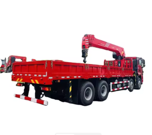 LISTO PARA ENVIAR SHAC-MAN M3000 8x4 Camión Diésel de 350HP con Pluma Telescópica de 16 Toneladas, Transmisión Manual, Euro 5, Escalera Trasera - Product Image 3