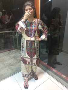 Latest Collection Readymade Women Winter Wear Karandi <b>Fabric</b> Pakistani Salwar Kameez Suit <b>Indian</b> & Pakistani Clothing - Product Image 2