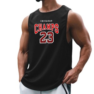 Non. 23 USA City Team Fitness débardeur hommes vêtements de sport maille séchage rapide sport décontracté sans manches basket-ball - Product Image 1