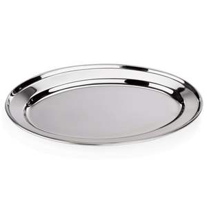 <b>Mirror</b> Polished Luxury Serving <b>Tray</b> Stainless Steel Round Serving <b>Tray</b> Display <b>Tray</b> for Home Hotel Wedding and Restaurants - Product Image 4