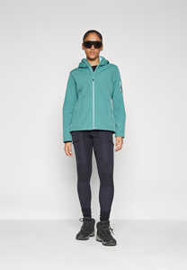 Meilleure vente Agave veste Softshell imperméable à capuche zippée pour femmes prix usine manches complètes et coupe-vent vestes de course à pied pour l'extérieur - Product Image 3