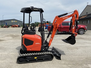 Mini-excavatrice Kubota U17-5, mini-excavatrice diesel compacte avec cabine et hydraulique auxiliaire à haut débit - Product Image 1