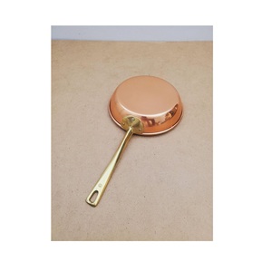 Poêle à frire en acier inoxydable cuivre Poêle antiadhésive durable pour cuisine et usage commercial - Product Image 1