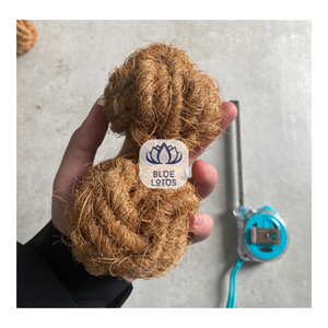 ลูกมะพร้าวไฟเบอร์สำหรับสุนัขดูแลทันตกรรมของเล่นสัตว์เลี้ยงเป็นมิตรต่อสิ่งแวดล้อมย่อยสลายได้ทนทานผลิตภัณฑ์เคี้ยวได้ - Product Image 5