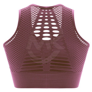 2023 Premium Quality Plus Size Lightweight Breathable Women Gym <b>Bra</b> Spandex Polyester Seamless - Product Image 2