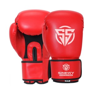 Gants De boxe en cuir synthétique pour adultes, Logo personnalisé De haute qualité, en microfibre - Product Image 4