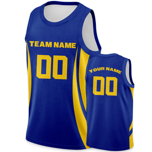 Premium léger hommes unisexe réversible séchage rapide maille maillots de basket-ball athlétique gilet ensemble équipe mêlée - Product Image 3