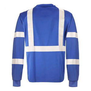 Offre Spéciale Construction personnalisée vêtements haute visibilité T-shirt de travail réfléchissant en plusieurs tailles vêtements de travail OEM sécurité optimale - Product Image 6