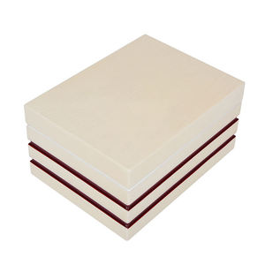 Caja de Joyería Rectangular de Madera de Lujo al por Mayor con Logotipo Personalizado, Embalaje y Almacenamiento con Espejo - Product Image 1