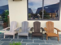 Chaises Adirondack, chaise de relaxation en bois d'acacia massif, de haute qualité, respectueuse de l'environnement, vente en gros pour jardin, serre