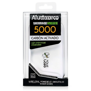 Power Bank Wireless Sostenibile da 5000 mAh Eco, Categoria Promozionale: Power Bank Wireless - Product Image 3