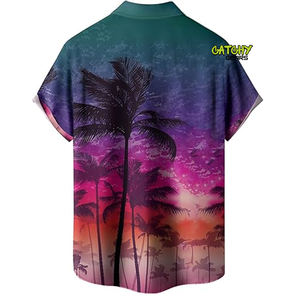 Camisas Aloha hawaianas divertidas de verano personalizadas, camisa informal de playa Hawaiana Aloha para hombres y mujeres - Product Image 2