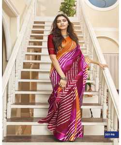 ชุดปาร์ตี้ที่สวยที่สุดผ้าส่าหรีผ้าตาข่ายปักลายแบบชิ้นเสื้ออินเดียสำหรับผู้หญิง - Product Image 5