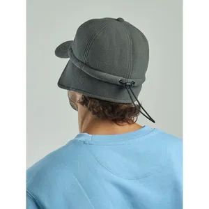 Sustainable <b>Snow</b> Flap Stopper 'S' <b>Hat</b> Promotional Merchandising Cap - Product Image 3