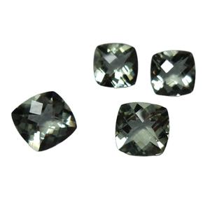 เบาะรองนั่งอเมทิสต์สีเขียวธรรมชาติคุณภาพสูงทำด้วยมือตัดเหลี่ยมเพชรพลอยอัญมณีหลวมสำหรับใช้ทำเครื่องประดับทำ100% - Product Image 1