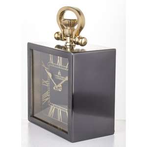Luxury <b>Clock</b> <b>Novelty</b> Souvenir Gift Items Table Desk Decorative Objects Handicrafts Metal <b>Alarm</b> <b>Clock</b> For Bedside Tabletop - Product Image 3