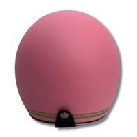 Casque de moto CRX Bogo-X Rose Doff Retro Open Face ABS de haute qualité élégant certifié SNI pour adultes