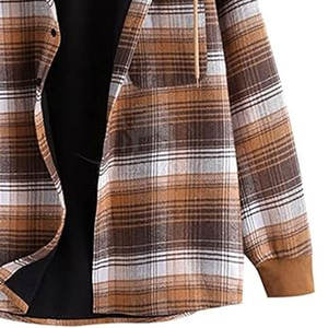 Sweat-shirts en flanelle douce et chaude, coupe décontractée, pour le style urbain, les activités de plein air et le quotidien. - Product Image 3