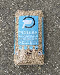 Pellets de madera 6-8mm en forma de barra para sistema de calefacción, 15kg, medio palet, 32 sacos, ceniza 0.7%, calorías/J 4500, longitud 10-40mm, 10% humedad - Product Image 4