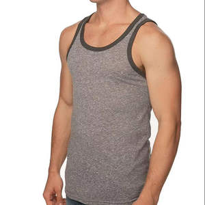 Débardeur Homme Tendance Été Respirant Tricoté Col V Style Urbain Polyester/Coton à Prix Abordable 2026 - Product Image 1